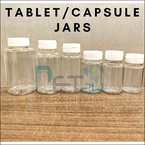 Tablet Capsule Jar