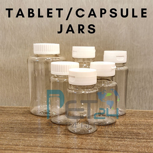 Tablet Capsule Jar