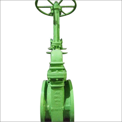 Green Cast Iron Gate Valve