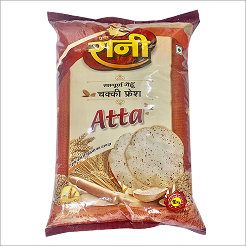 10 KG Wheat Flour - Made from Quality Wheat 10 KG Pack White Color Laminated Packaging for Home or Commercial Use
