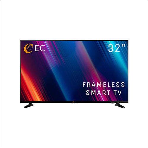 Plastic & Glass 32 Inch Led Smart Frameless Tv