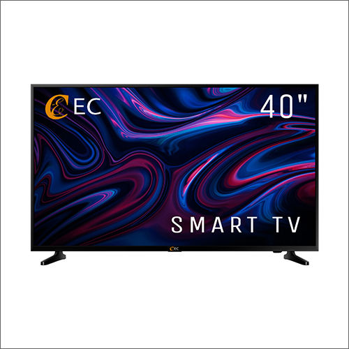 Plastic & Glass 40 Inch Led Smart Tv