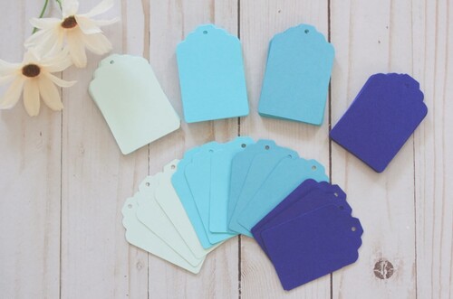 Any Customize Shape Hard Paper Tags