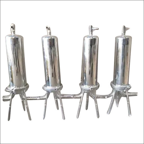 Silver Ss Multi Cartridge Filter Housing