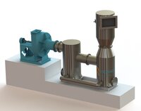 Industrial Scrubber System - Material: Stainless Steel