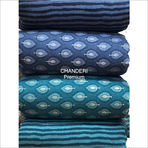Chanderi Premium Printed Fabric