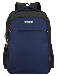 Blue Polyester Waterproof Laptop Backpack