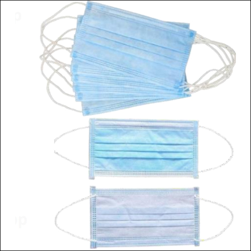 3 Ply Elastic Face Mask Non Woven inner loop