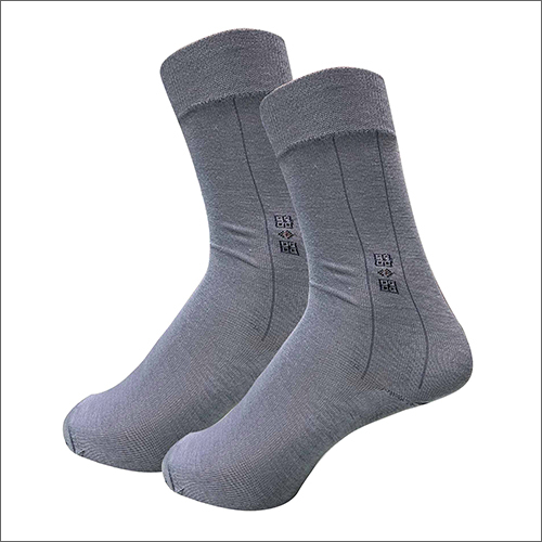 Mens Dezire Regular Grey Socks