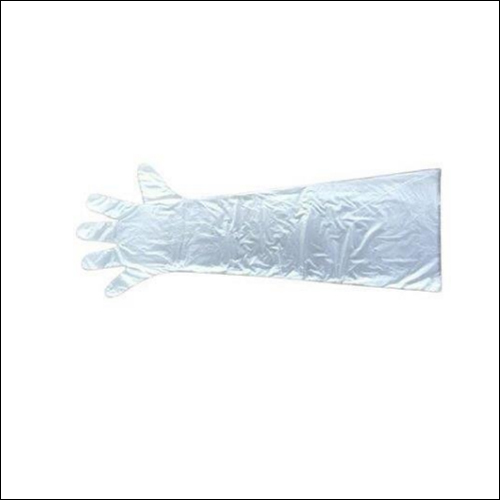 Plastic Hand Gloves ( Veterinary) 18 (100 Pcs Pack)