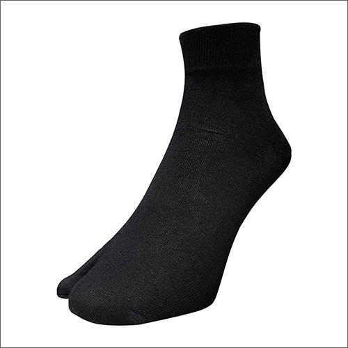 Washable Chahat Ankle Black Socks