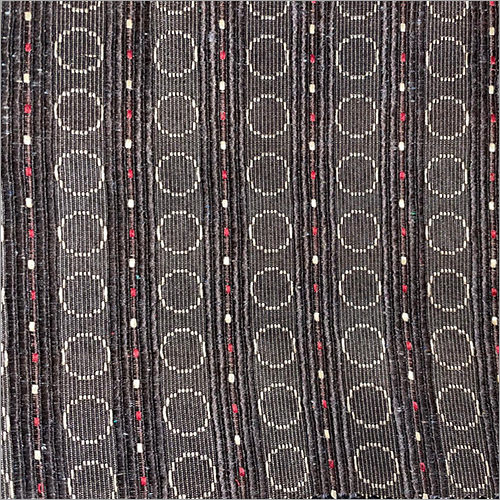 Multicolor Zigzag Coffee Circle Fabric