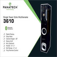 Single Tower Echo Mic Karaoke 3610