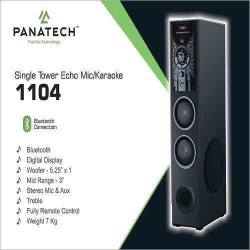 Single Tower Echo Mic Karaoke 1104