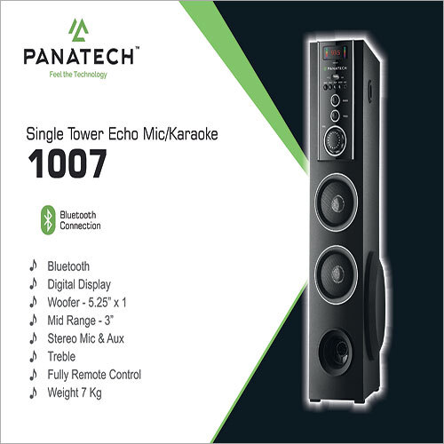 Single Tower Echo Mic Karaoke 1007