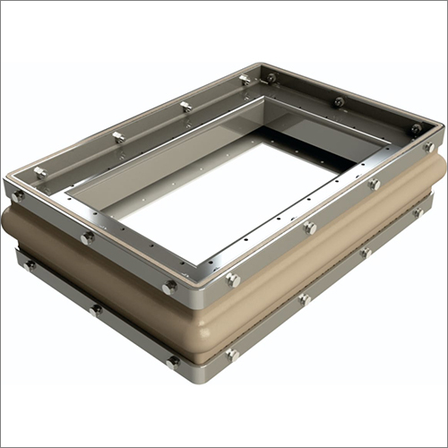 Silver Fabric Expansion Joint