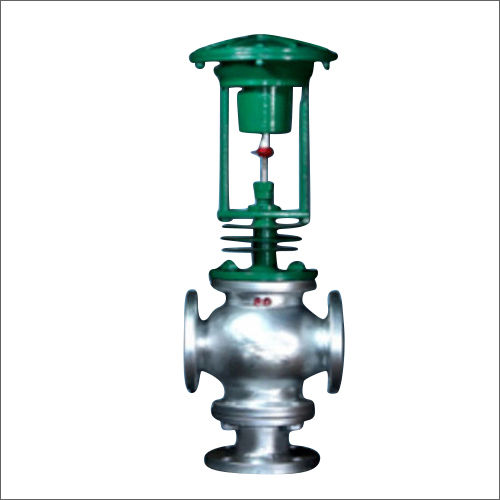 Stainless Steel 3 Way Diaphragm Operated Pneumatic Control Valve