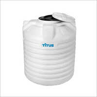 Wsts-0050-01 Titus Water Tank - Plastic, 500 Liter Capacity, 36.2 Inch Diameter, 34.4 Inch Height, White Color, 16.5 Inch Manhole Diameter