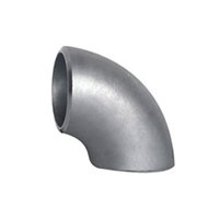 Short Radius Elbow - Stainless Steel, 45 Degree Buttweld Pipe Fitting, Silver Finish | Ideal For Oil, Gas, Petrochemical Applications