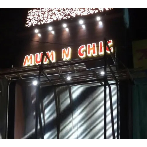 3D Acrylic Letters Glow Sign Board