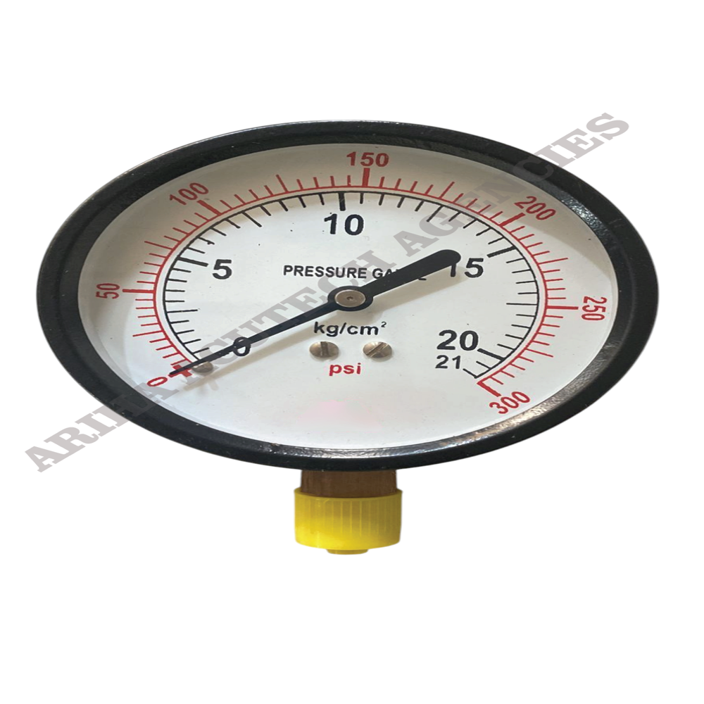 Commercial Pressure Gauge - Color: Multicolor