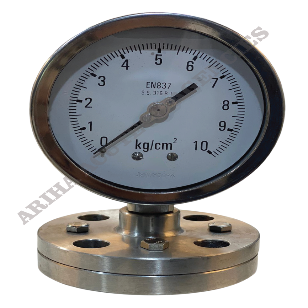 Diaphragm Sealed Gauge - Color: Multicolor