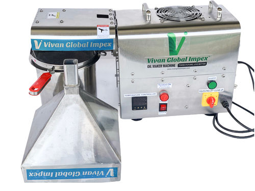 Automatic 1500 Watt Peanut Oil Extraction Machine