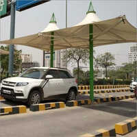 PVC Curve Tensile Parking Shed