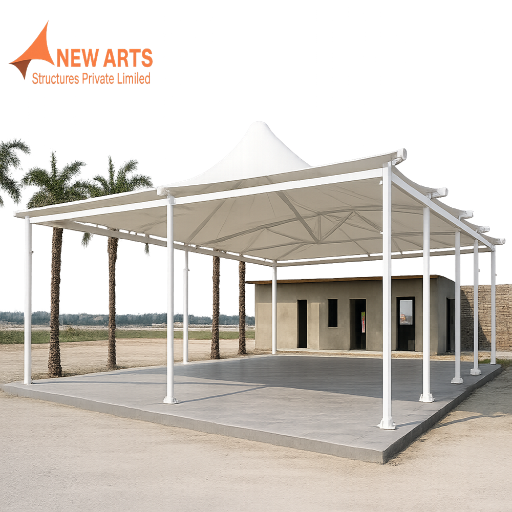 PVC Pyramid Gazebo Tensile Structure