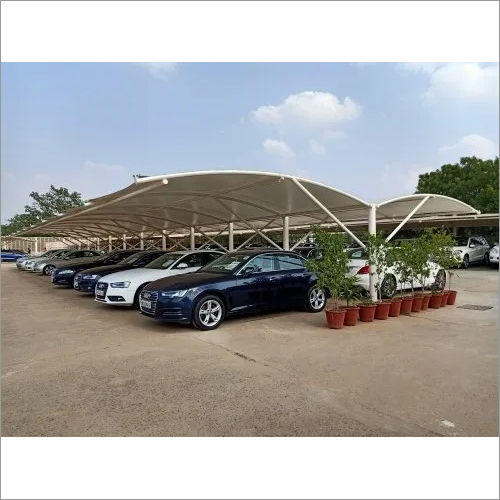 Tensile Car Structures - Color: White