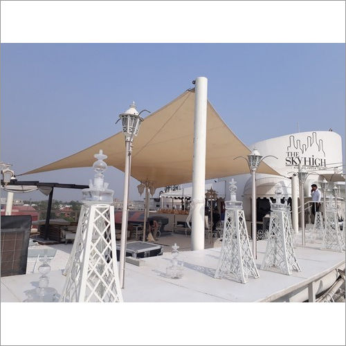 Landscape Tensile Membrane Structures - Color: White