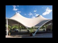 Commercial Shade Structures - Color: White