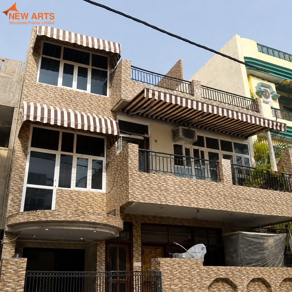 Polyester Folding Awning Shed