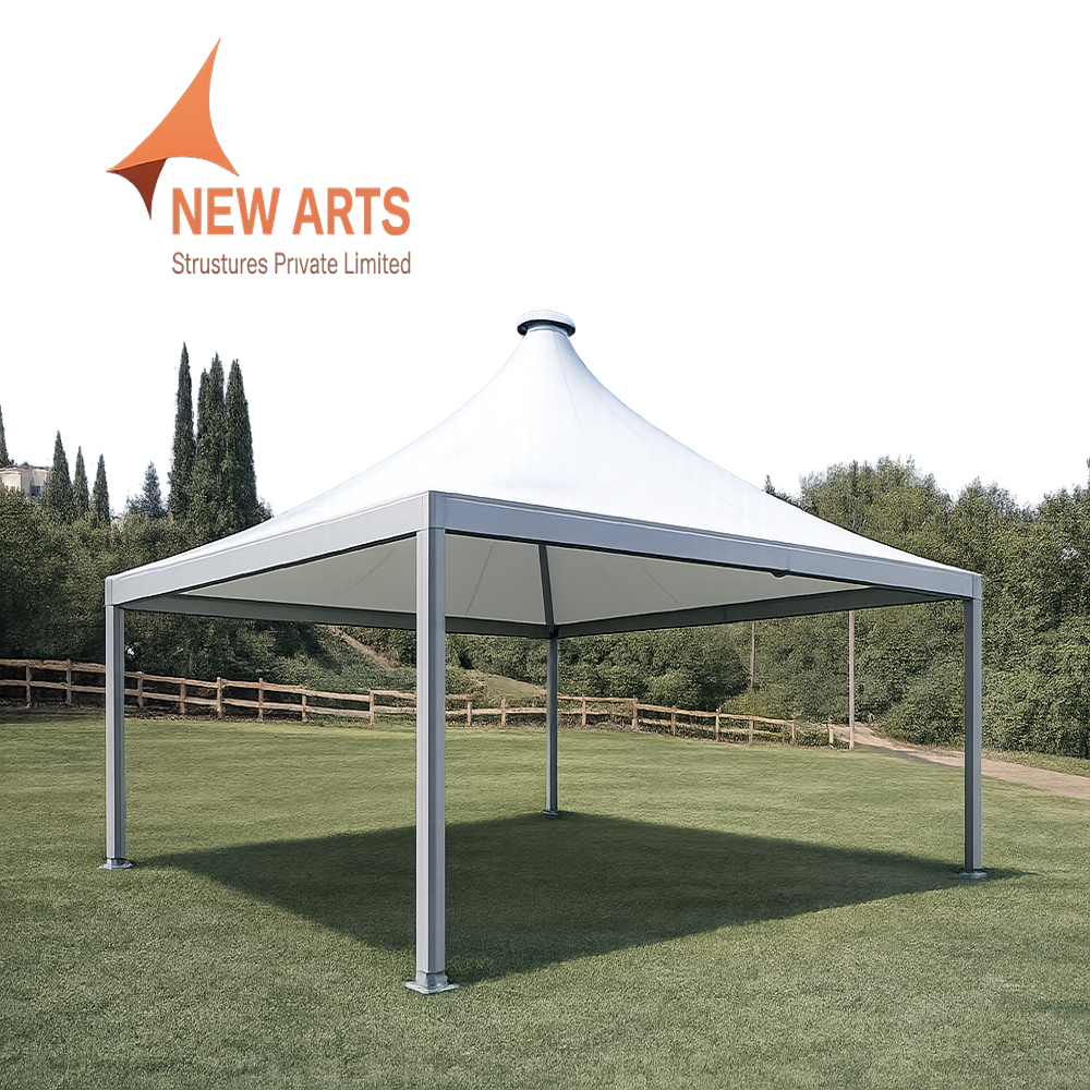 Tensile Party Tent Structure - Color: White