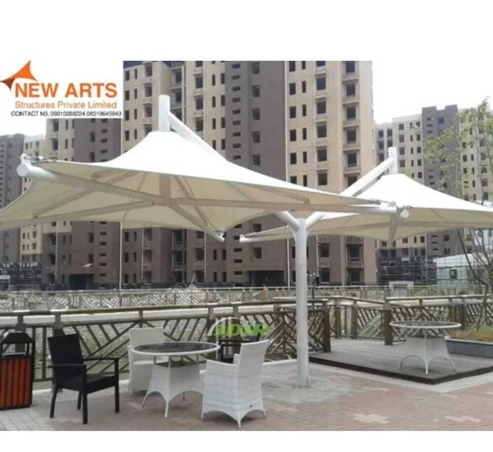 Garden Two Wheeler Parking Shed - Color: White