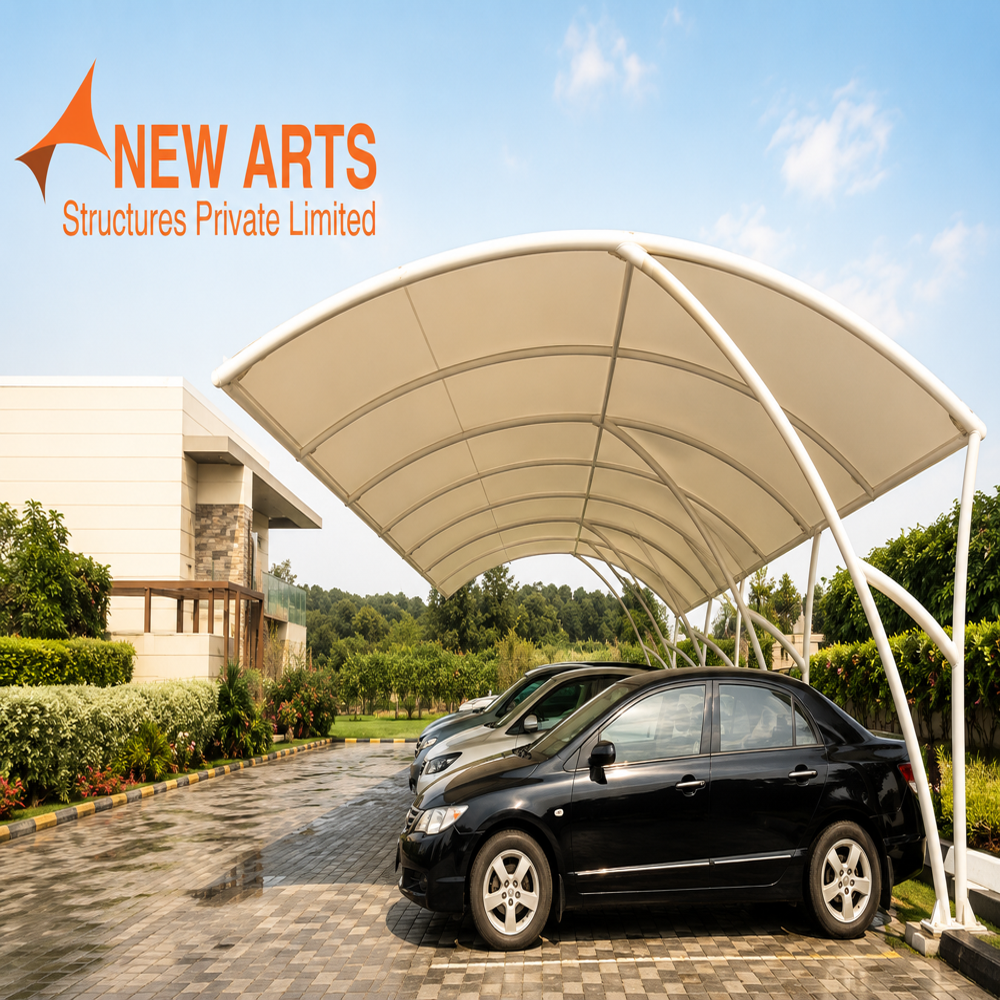 Tensile Structure Car Shed