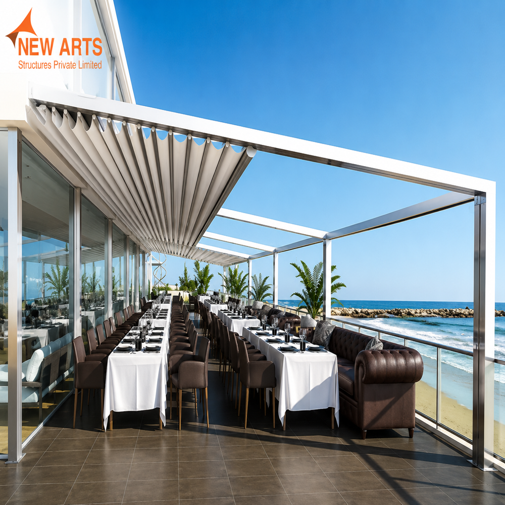 PVC Retractable Roof