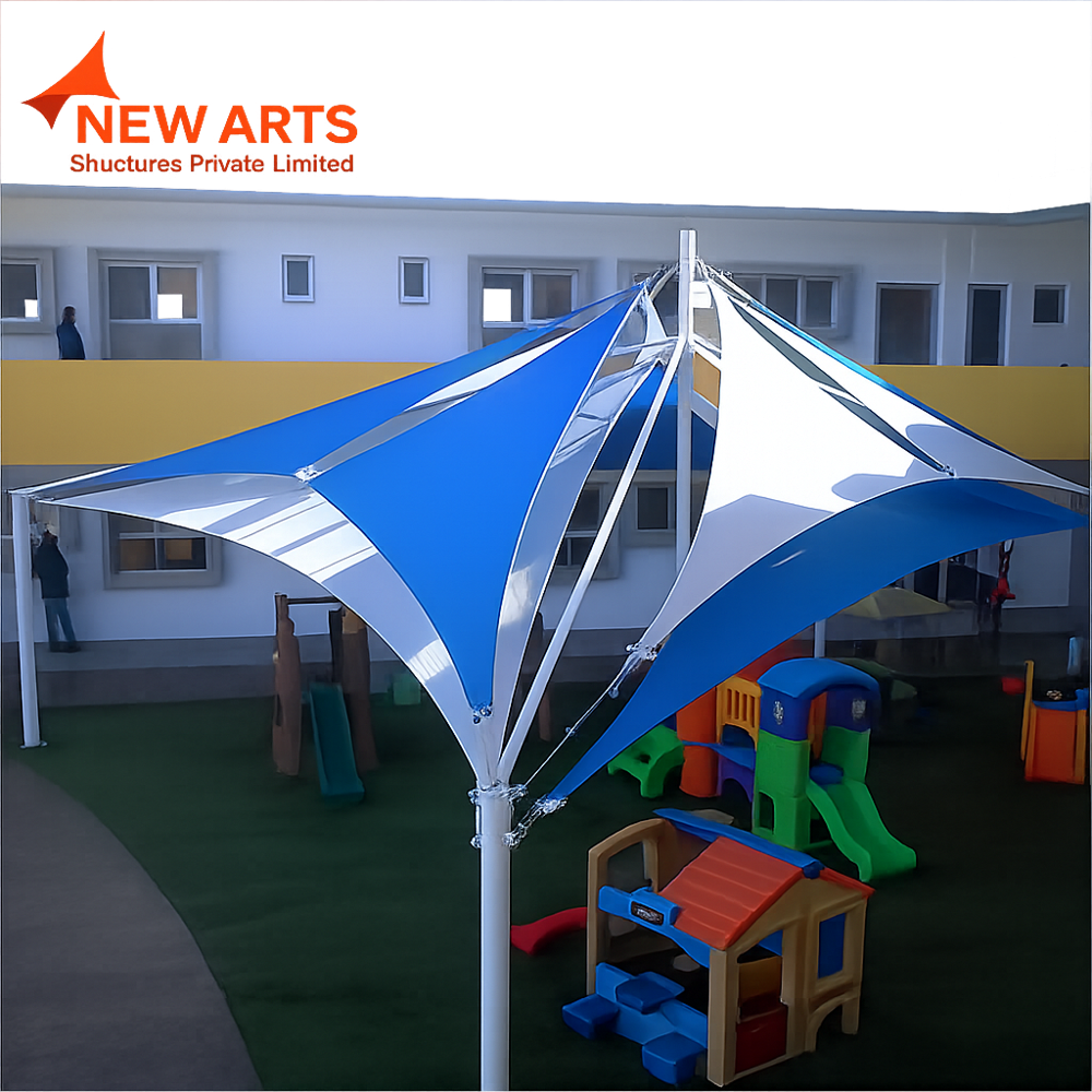 Conical Entrance Tensile Structure