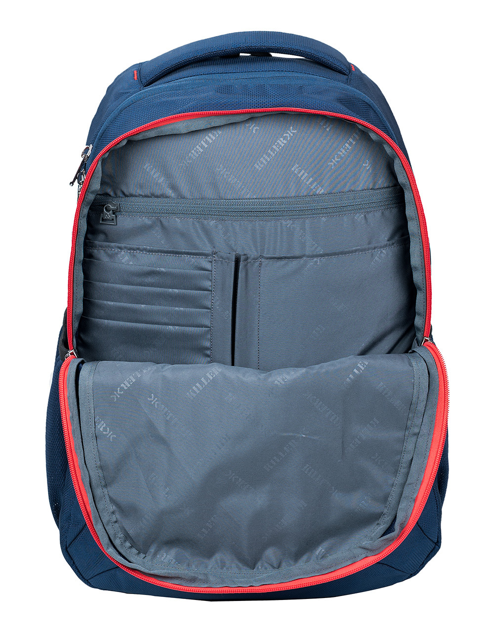 Orlando Navy Blue Polyester Waterproof Laptop Backpack
