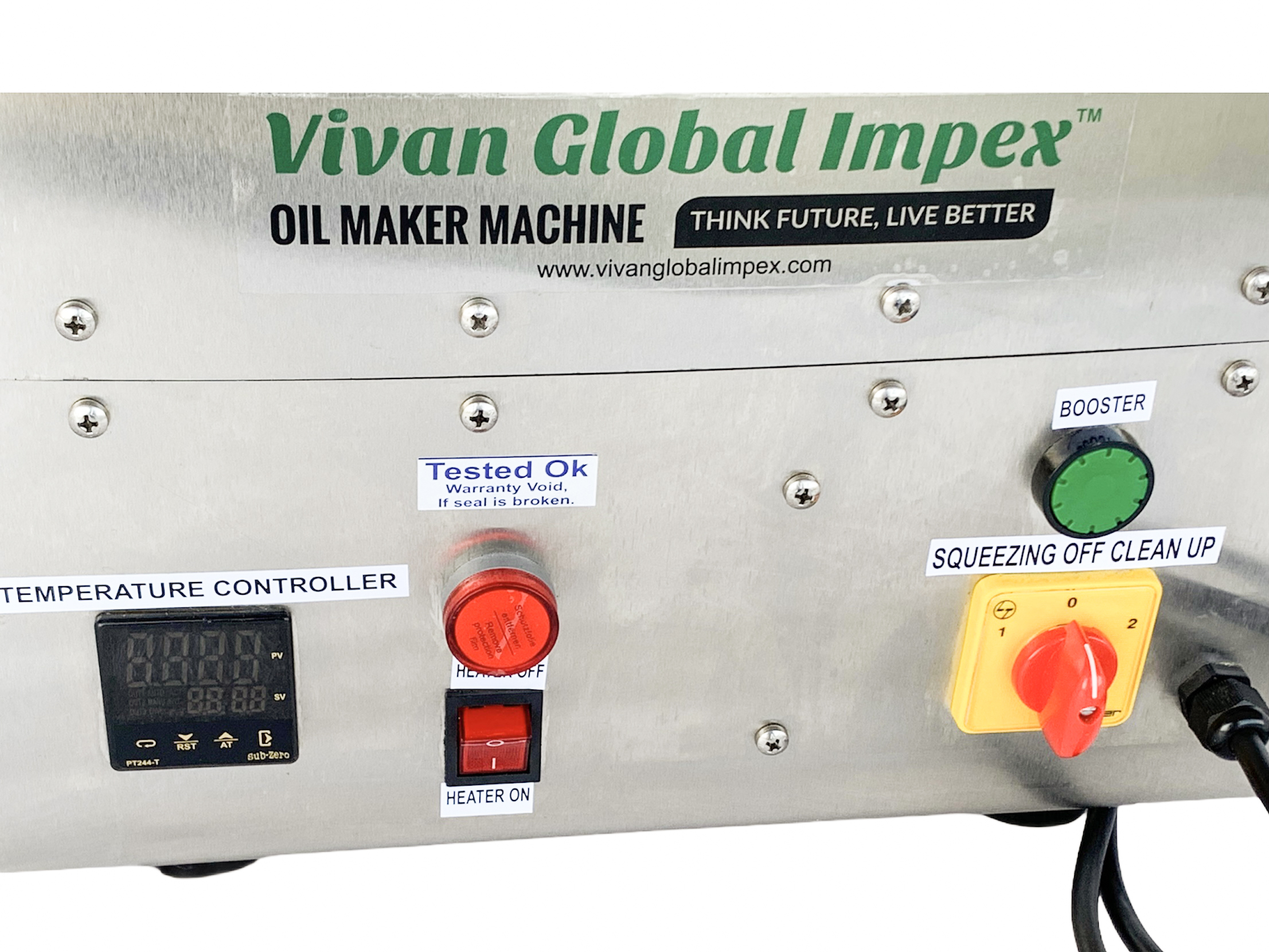 Mini Oil Expeller machine 1500 Watt For Business Use
