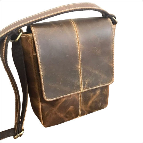 Leather Messenger Bag