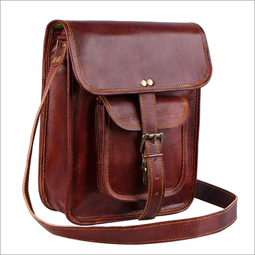 Fancy Brown Leather Bag