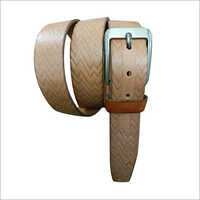 Light Brown Leather Belt