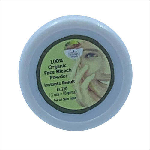 Safe To Use Oragnic Face Bleach Powder