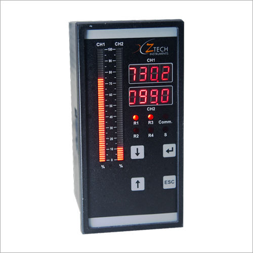 Dual Channel Bar Graph Indicator Power: 24V/60 Madc Milliampere (Ma)