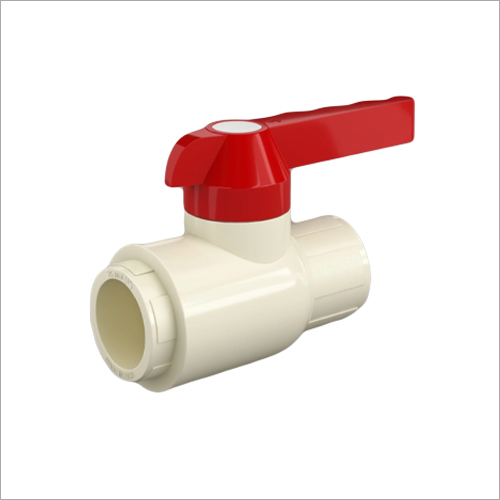 CPVC Ball Valve Long Handle 25 MM - Plastic, 2 Way Connection, Multicolor | Smooth Finish, Convenient Assembly for Residential & Commercial Use