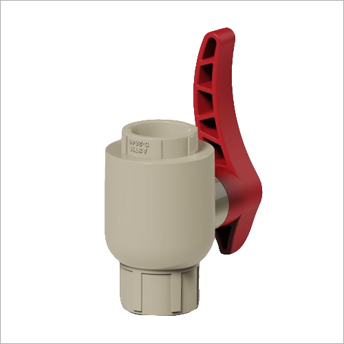 CPVC Long Handle Ball Valve 15 MM - Plastic, 15 MM Size, Multicolor | 2-Way Connection, Smooth Finish, Control Structure for Water Media