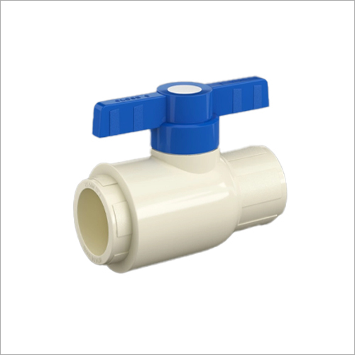 CPVC Ball Valve - 32 MM Short Handle | UV Resistant, Food Grade Material, Smooth Finish, 2-Way Connection