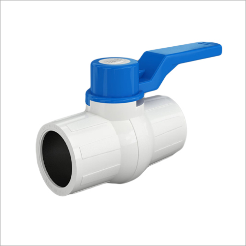 White PVC Ball Valve 20 MM
