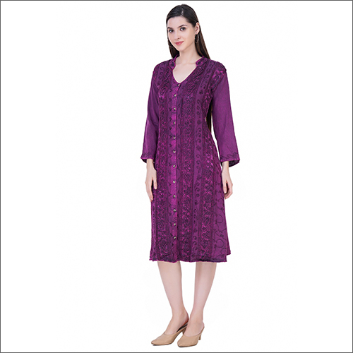 Rayon Double Dye Dress